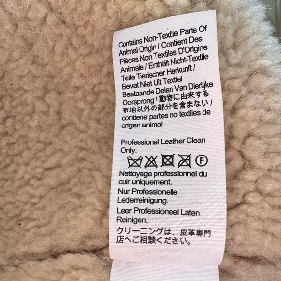 J. Crew Tan Suede Shearling-Trim Double-Breasted Trench Coat - Picture 6 of 7